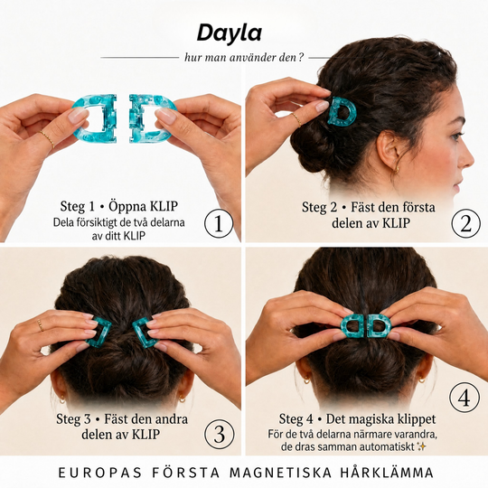 Dayla Magnetisk Hårklämmа TEST